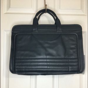 HERITAGE Unisex Leather Laptop Bag/Briefcase